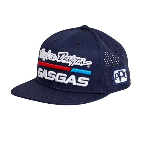 TLD 24 GASGAS YTH TEAM HAT NAVY Y-OSFA