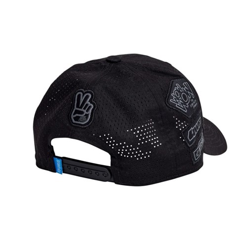 TLD 24 GASGAS CURVED TEAM HAT BLACK OSFA