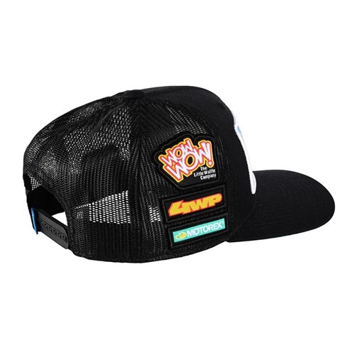 TLD GASGAS CURVED HAT BLACK OSFA