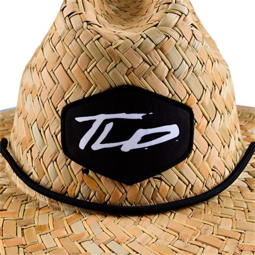 TLD 24.1 LUCID STRAW HAT WHITE / BLACK OSFA