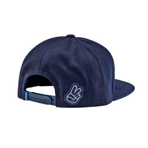 TLD 24 GASGAS CORE TECH HAT NAVY OSFA