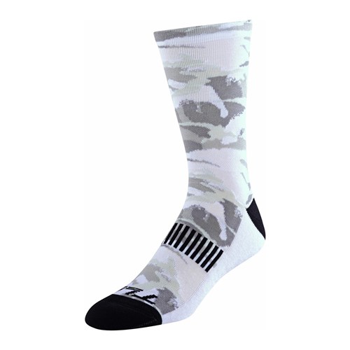 TLD 24.1 PERFORMANCE CREW SOCK CAMO SIGNATURE CEMENT