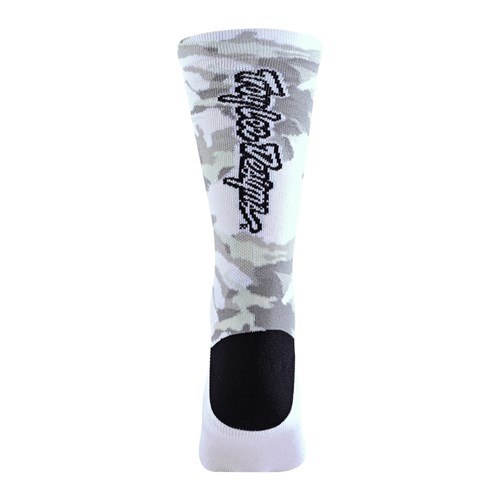 TLD 24.1 PERFORMANCE CREW SOCK CAMO SIGNATURE CEMENT