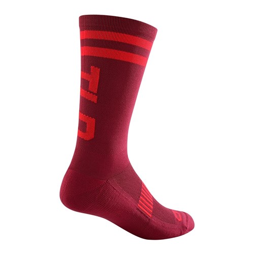 TLD PERFORMANCE CREW SOCK SPEED OXBLOOD