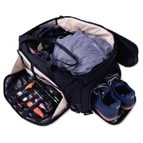 ALBEK GEAR BAG SKYTRAIL 51 DUFFLE COVERT BLACK