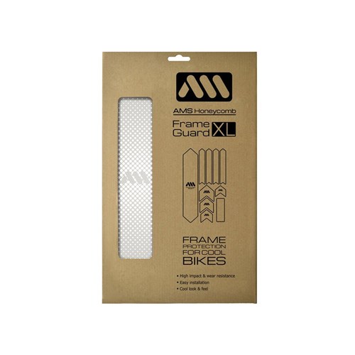 ALL MOUNTAIN STYLE AMS XL EXTRA FRAME PROTECTION WRAP DROPS / WHITE / CLEAR