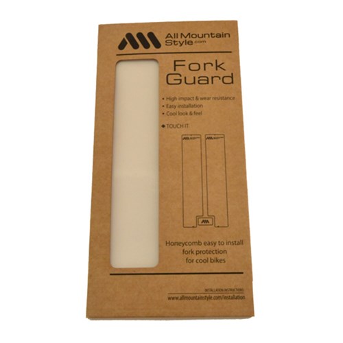 ALL MOUNTAIN STYLE AMS FORK GUARD CLEAR / SILVER