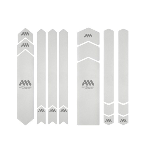 ALL MOUNTAIN STYLE AMS XXL FULL FRAME PROTECTION WRAP CLEAR / SILVER