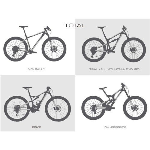 ALL MOUNTAIN STYLE AMS XXXL TOTAL FRAME PROTECTION WR CLEAR / SILVER