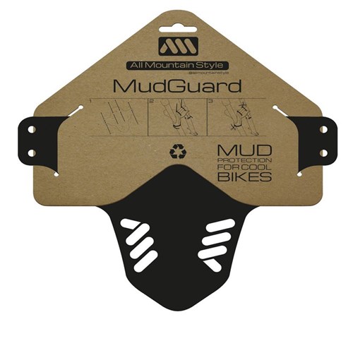 ALL MOUNTAIN STYLE AMS MUD GUARD BLACK / WHITE