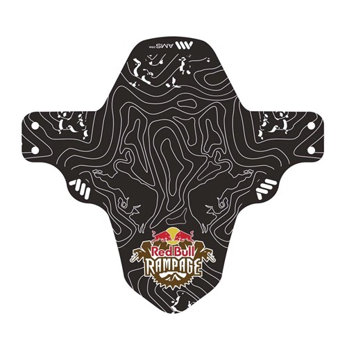 ALL MOUNTAIN STYLE AMS MUD GUARD RED BULL RAMPAGE WHITE