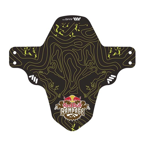 ALL MOUNTAIN STYLE AMS MUD GUARD RED BULL RAMPAGE YELLOW