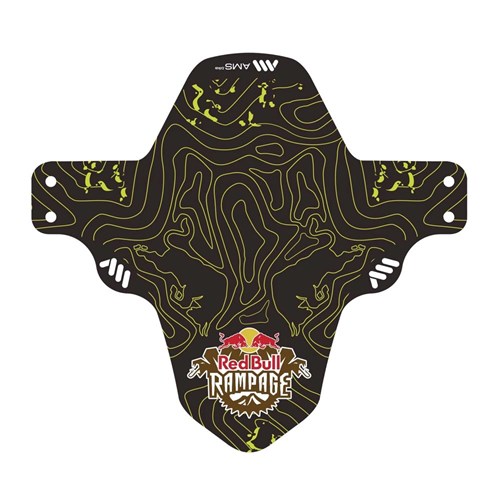 ALL MOUNTAIN STYLE AMS MUD GUARD RED BULL RAMPAGE YELLOW