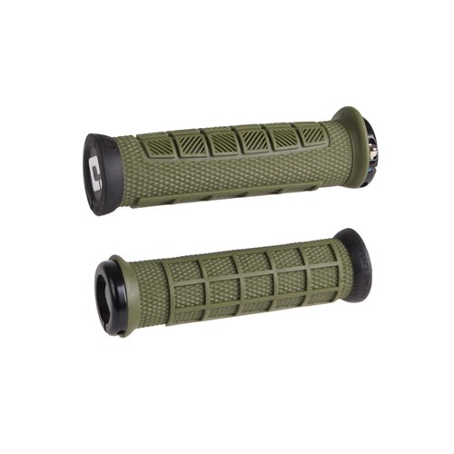 ODI MTB ELITE PRO LOCK ON GRIP V2.1 135MM ARMY GREEN/BLACK