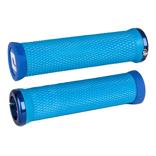 ODI MTB ELITE MOTION LOCK ON GRIP V2.1 130MM LIGHT BLUE/BLUE