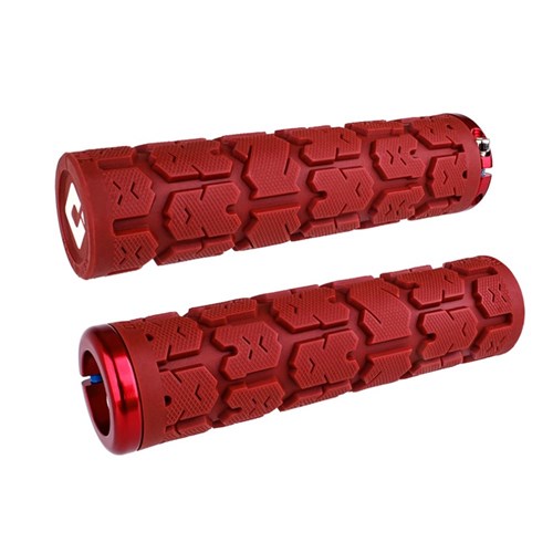 ODI MTB BMX ROGUE V2.1 LOCK ON GRIP 135MM DARK RED