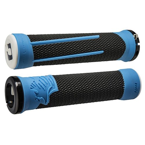 ODI MTB BMX AG-2 SIGNATURE LOCK ON GRIP GWIN BLACK/BLUE