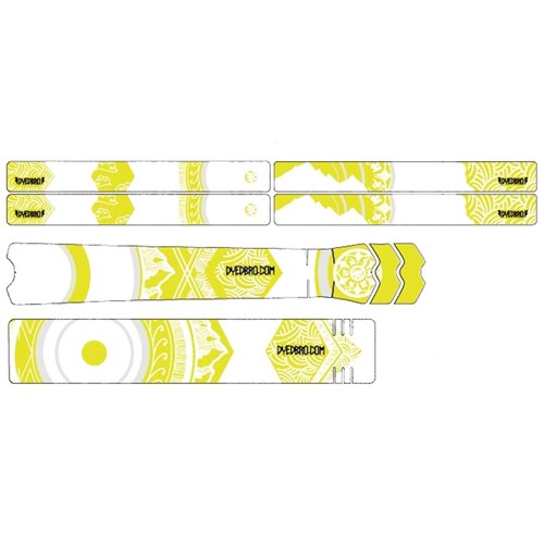 DYEDBRO FRAME PROTECTION WRAP MANDALA WHITE | COLOUR