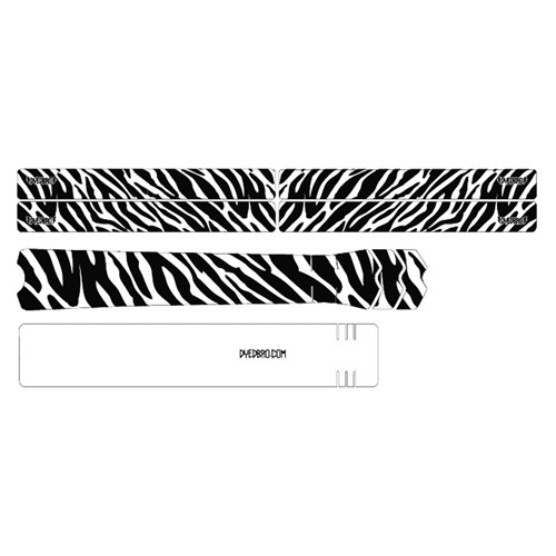 DYEDBRO FRAME PROTECTION WRAP ZEBRA BLACK