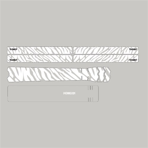 DYEDBRO FRAME PROTECTION WRAP ZEBRA WHITE