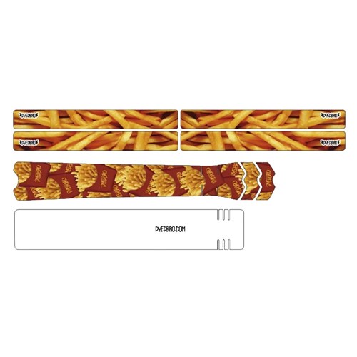 DYEDBRO FRAME PROTECTION WRAP FRENCH FRIES