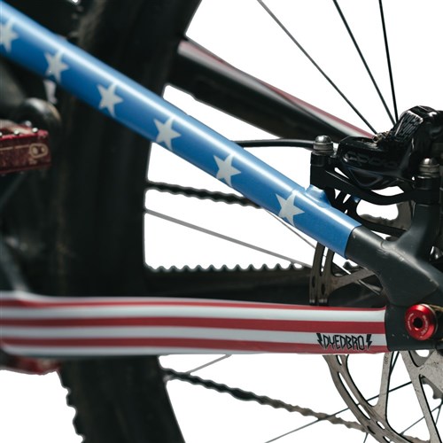 DYEDBRO FRAME PROTECTION WRAP AMERICAN FLAG COLOUR