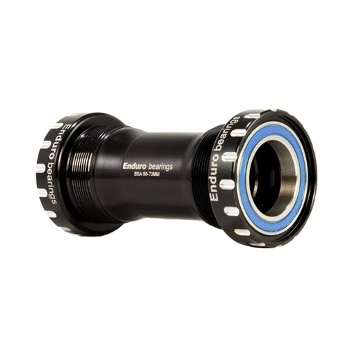 ENDURO BK-6034 ABEC-3 68/73MM WIDE THREADED BB SHIMANO - BLK