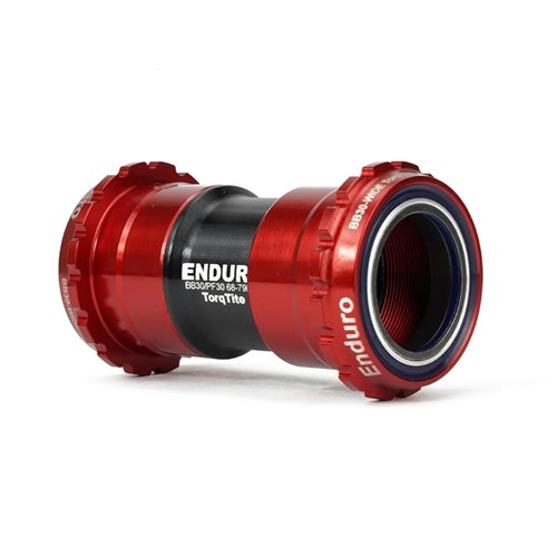 ENDURO BKC-0645 XD15 TORQTITE CERAMIC ANGULAR ADAPTOR BB30 TO 30MM - RED