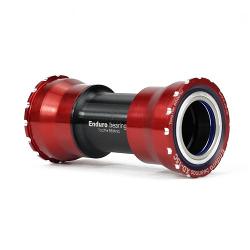 ENDURO BKC-0660 XD15 TORQTITE CERAMIC ANGULAR ADAPTOR BB86/92 TO SHIMANO-RED