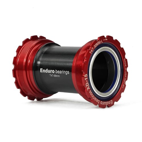 ENDURO BKC-0720 XD15 CERAMIC ANGULAR INTERNAL THREADED BB T47 & 30MM - RED