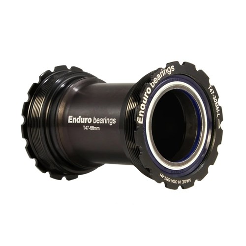 ENDURO BKC-0721 XD15 CERAMIC ANGULAR INTERNAL THREADED BB T47 & 30MM - BLK