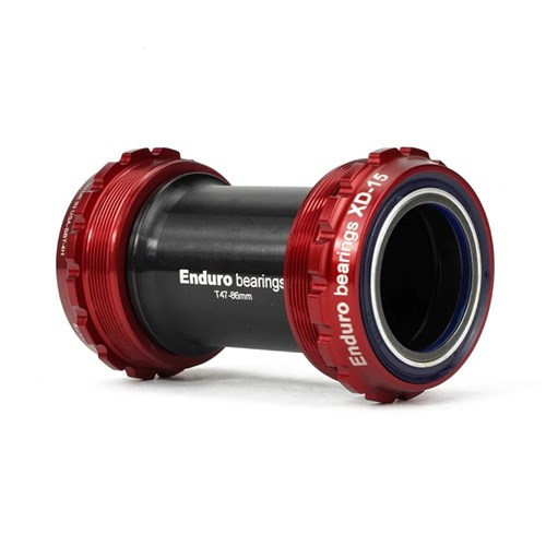 ENDURO BKC-0730 XD15 CERAMIC ANGULAR EXTERNAL THREADED BB T47 & 30MM - RED