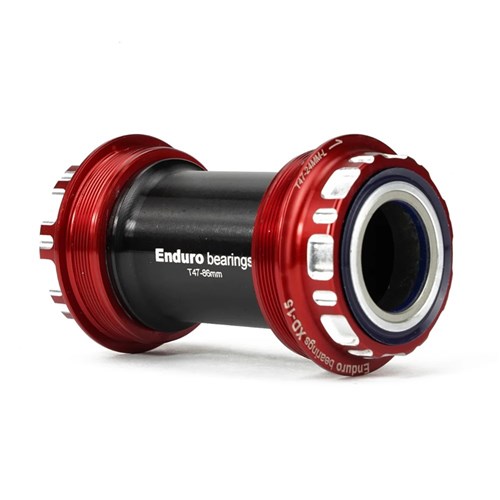 ENDURO BKC-0740 XD15 CERAMIC ANGULAR EXTERNAL THREADED BB T47 & SHIMANO-RED