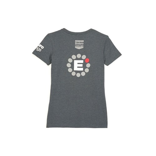 ENDURO TS-0001-W-MED TEE WNMS GREY HEATHER - MED