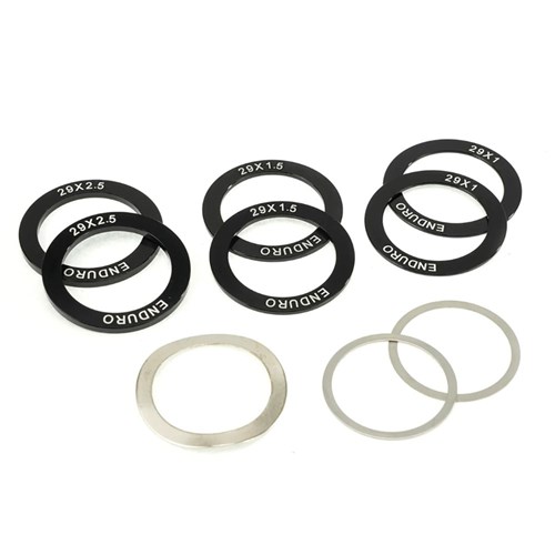 ENDURO SPK-54116 SRAM DUB 29MM BB SPINDLE SPACER KIT