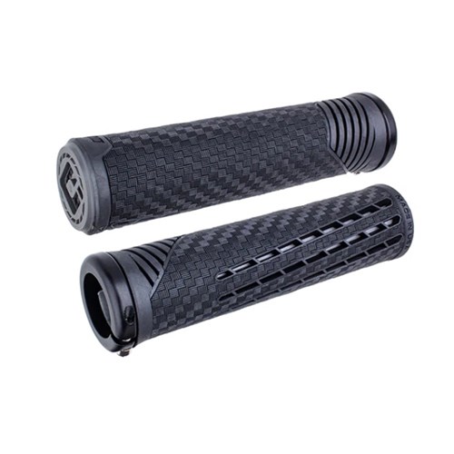 ODI MTB BMX CF LOCK ON GRIP V2.1 135MM BLK / GPHT W/ MT BLK CLAMP