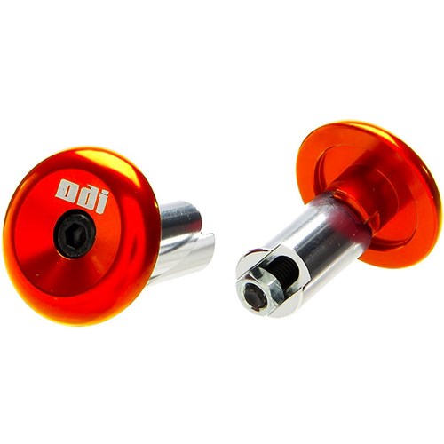 ODI ALUMIMIUM END PLUGS ORANGE