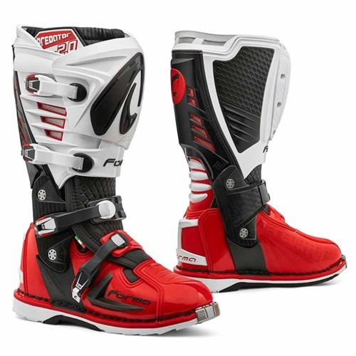 FORMA PREDATOR 2.0 BOOT BLACK / WHITE / RED