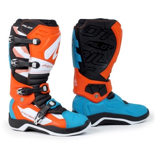 FORMA PILOT BOOT WHITE / ORANGE / AQUA