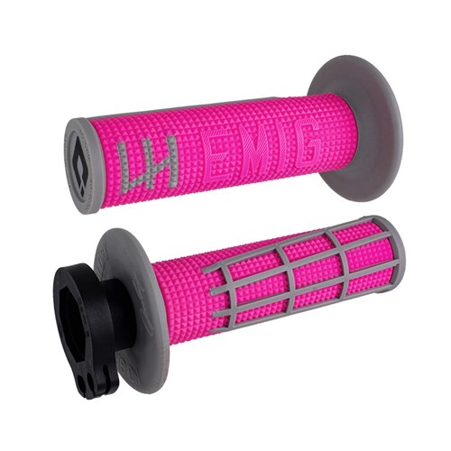 H36E2PG - ODI MX V2 EMIG 2.0 LOCK ON GRIP PINK/GREY 2T / 4T ...