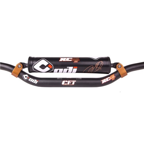 ODI MX CFT PODIUM HANDLEBAR BLACK BAR RC4 (BLACK / BRONZE)