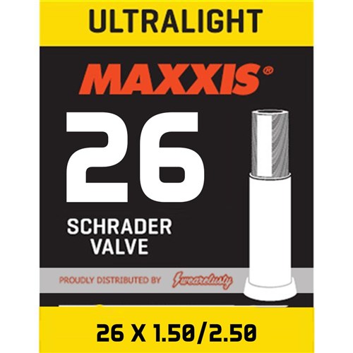 MAXXIS TUBE ULTRALIGHT 26 X 1.50/2.50 SCHRADER SV 48MM