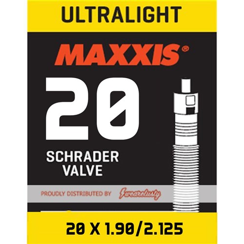 MAXXIS TUBE ULTRALIGHT 20 X 1.90/2.125 SCHRADER SV 32MM
