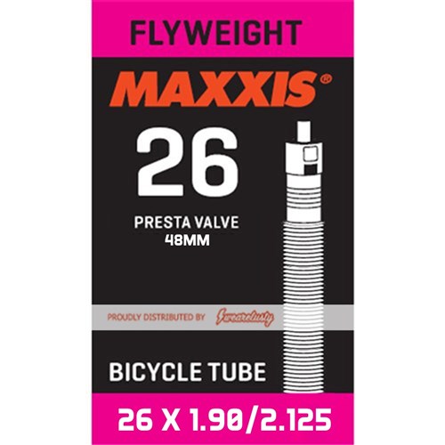 MAXXIS TUBE FLYWEIGHT 26 X 1.90/2.125 PRESTA FV SEP 48MM