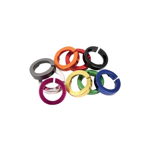 ODI REPLACEMENT LOCK RING SET BLACK