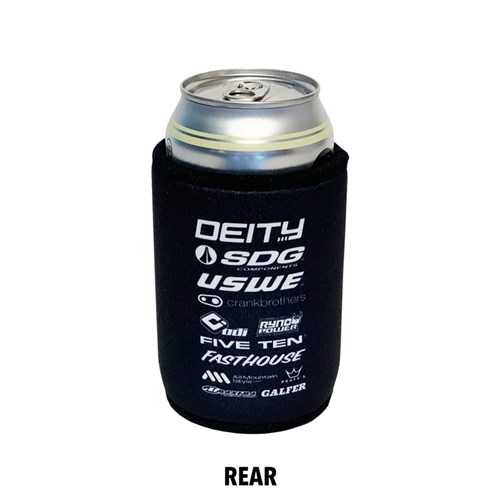 WE ARE LUSTY EXTRA THIRSTY STUBBY COOLER BICYCLE BRANDS BLACK