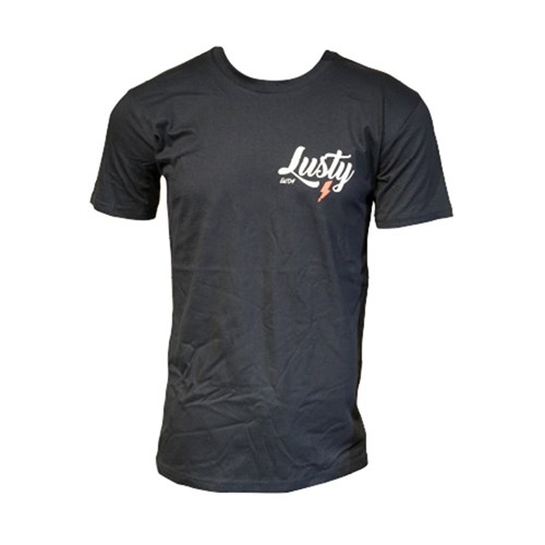 WE ARE LUSTY ESTABLISHED TEE BLACK