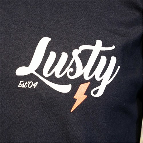 WE ARE LUSTY ESTABLISHED TEE BLACK