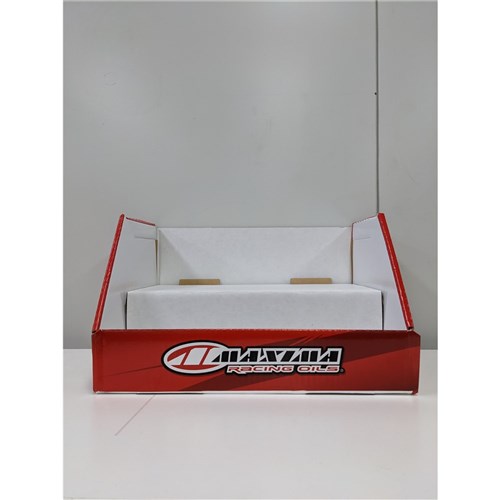 MAXIMA POP COUNTER DISPLAY SINGLE CARDBOARD RED