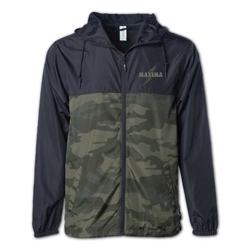 MAXIMA WINDBREAKER LOGO CAMO BLACK LGE